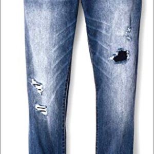 Distressed High Rise Jeggings